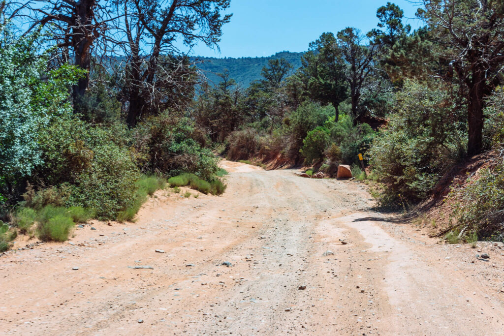 Schnebly Hill Road in Arizona
