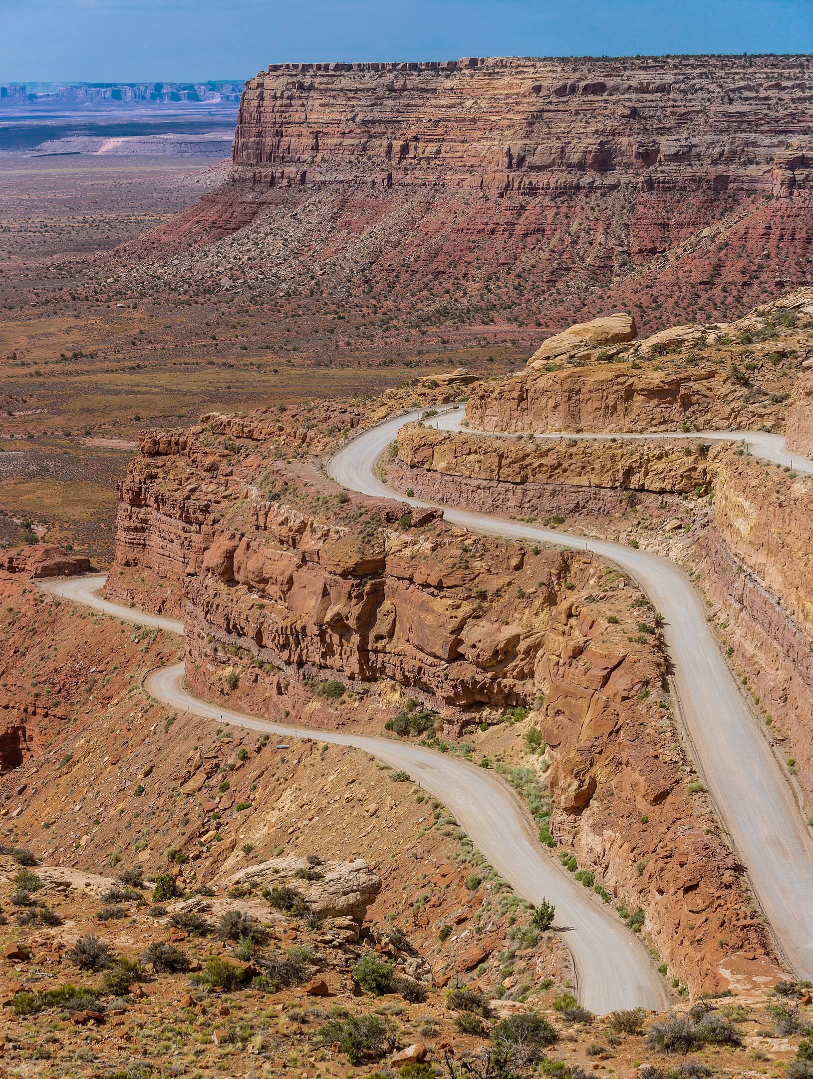 Moki Dugway, is a scenic road in Utah Roads Roadstotravel