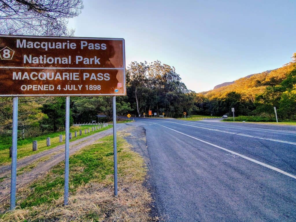 Macquarie Pass Road